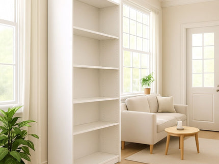 5 Tier Bookshelf Storage Cabinet With Anti-Tip Kit