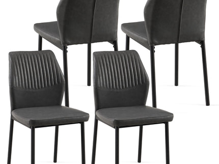Dining Chairs Living Room Chair Modern Kitchen Armless Side Chair With Metal Legs