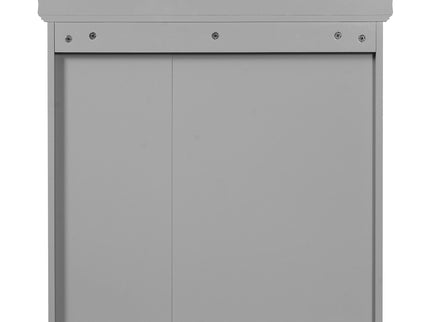 Wall Mounted Bathroom Medicine Cabinet With Mirror And Adjustable Storage With Soft Close Hinges