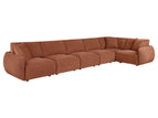 Orange / 6 Seater RAF Sectional