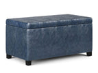 Blue / Faux Leather
