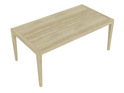 Adeline - Rectangular Dining Table With Leaves - Natural Wood Wash
