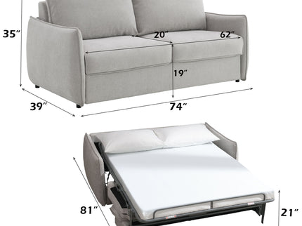 Jinn - Sofa With Sleeper - Beige