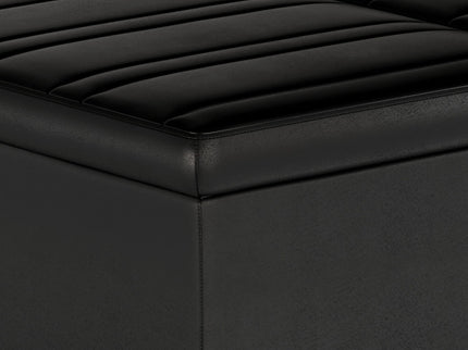 Ellis - Coffee Table Storage Ottoman Contemporary Design