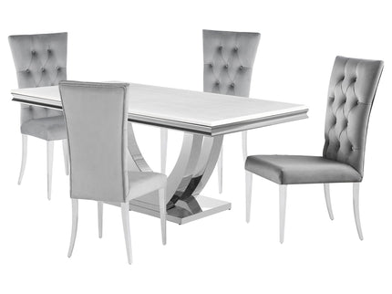 Allessandra - Rectangular Dining Set With Chairs