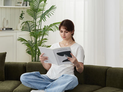 Modular Sectional Sofa With 2 Pillows, Symmetrical Design
