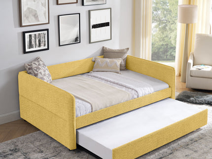 Upholstered Daybed With Pop Up Trundle