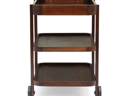 Home Selleck - Bar Cart - Mahogany