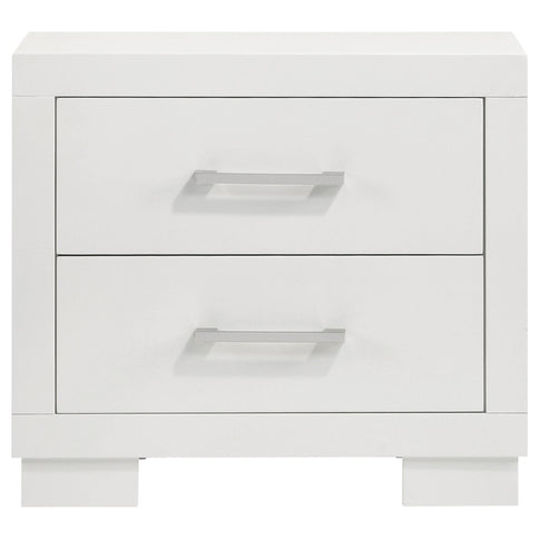 Copper - 2 Drawer Rectangular Nightstand