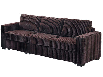 2 Piece Contemporary Style Sofa Set With Matching Pillows