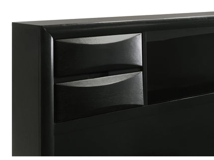 Palamino - 5 Piece Eastern King Bedroom Set - Black