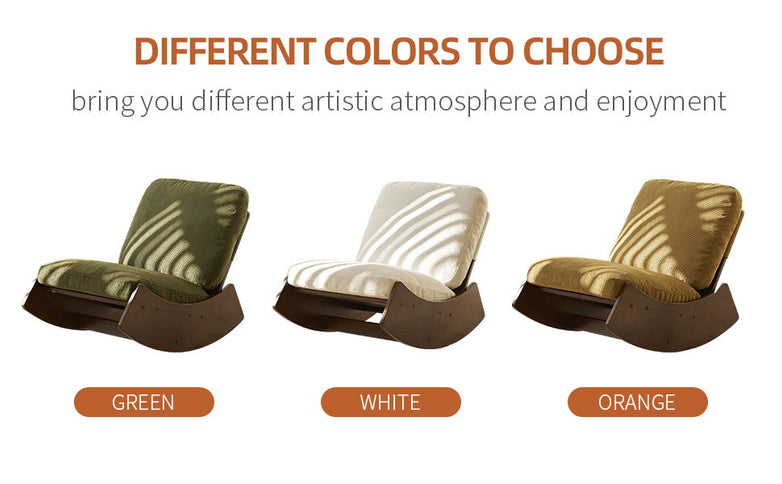 Comfortable High-Quality Upholstery Glider Rocking Chair