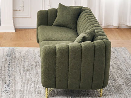 Oversized Sofa, Deep Tufted Couch