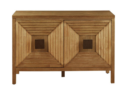 Accent Cabinet With Adjustable Shelves - Natural