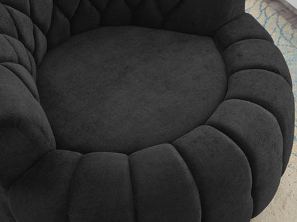 Round Swivel Accent Chair With Rotation