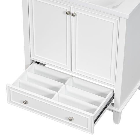 Modern Bathroom Vanity Base Only With Doors And Drawer
