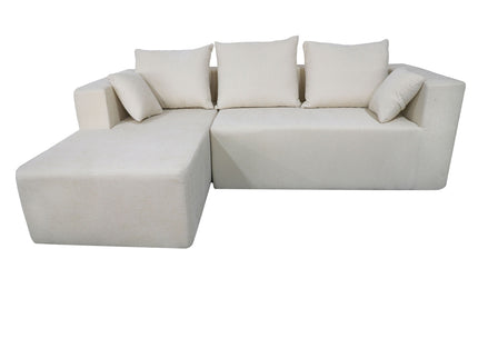 Modular Corner Sofa With Soft Fabric