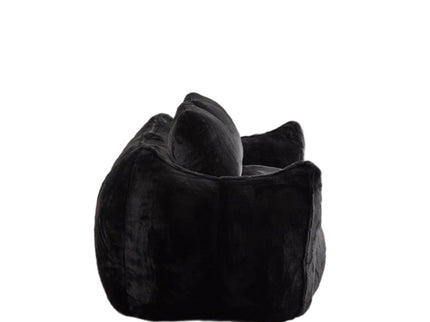 Giant Bean Bag Couch, Ultra Soft Fluffy Loveseat For Living Room