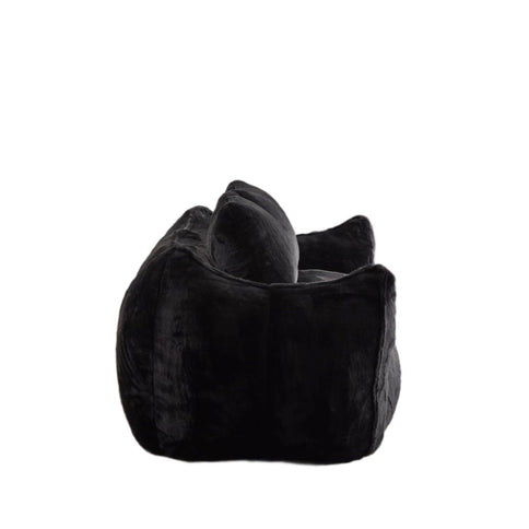 Giant Bean Bag Couch, Ultra Soft Fluffy Loveseat For Living Room