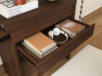 Folding Desk With Mirror And Storage Stol For Bedroom