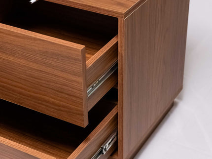 TV Stand For TVs Up To 60" With 2 Doors And 2 Drawers