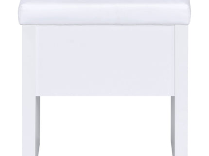 Walsh - Makeup Vanity Table With Mirror And Stool - White