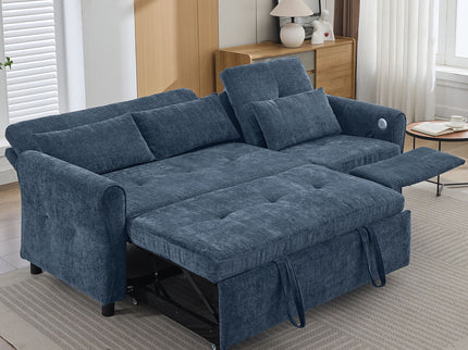 3 Seater Sofa Bed And Reversible Recliner