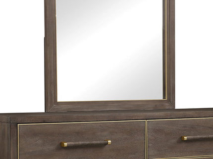 Mirror - Sandblasted Walnut