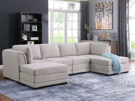 Kristin - Fabric Reversible Sectional Sofa