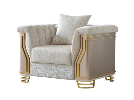 Chateau - Chair - Cream / Brown