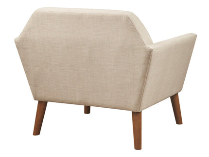 Modern Lounge Chair With Button Tufting