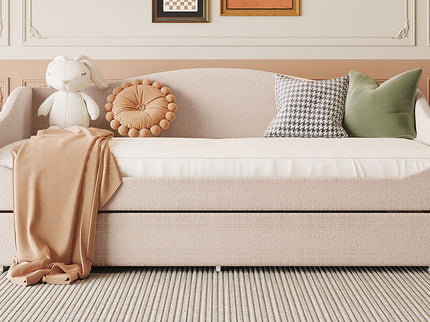 Design Upholstered Daybed With Light And Trundle