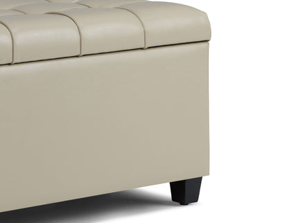 Sienna - Upholstered Storage Ottoman Bench