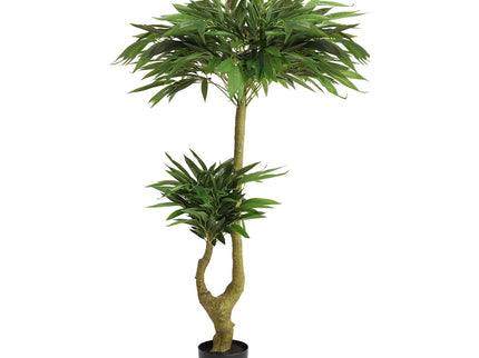 Artificial Dracaena Tree Indoor Faux ery Plant For Decoration, 150Cm - Green