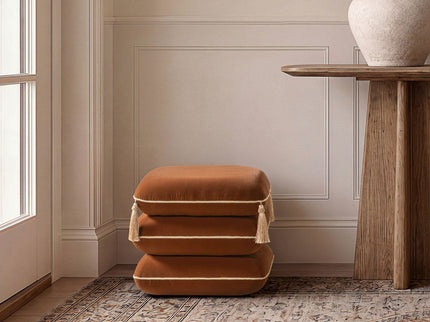 Monarch - Squared Upholstered Ottoman