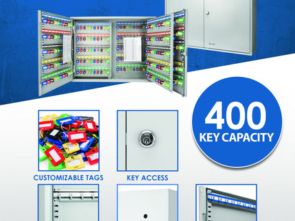 Adjustable Key Cabinet With Lock