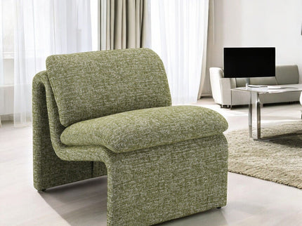 Jaeda - Innovative Elegance Accent Chair In Curved Shape
