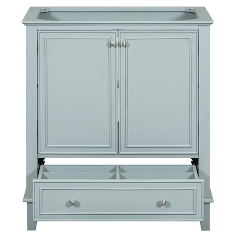 Modern Bathroom Vanity Base Only With Doors And Drawer
