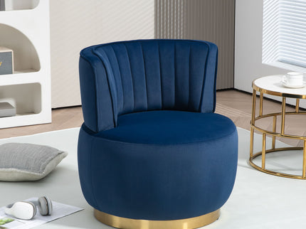 360 Degree Swivel Cuddle Barrel Accent Sofa Chair