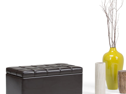 Sienna - Upholstered Storage Ottoman Bench