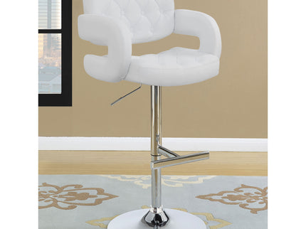 Adjustable Bar Stool With Upholstery