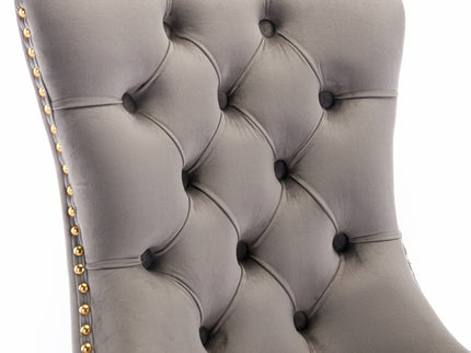 Nikki - Modern, High-End Tufted Dining Chair (Set of 2)