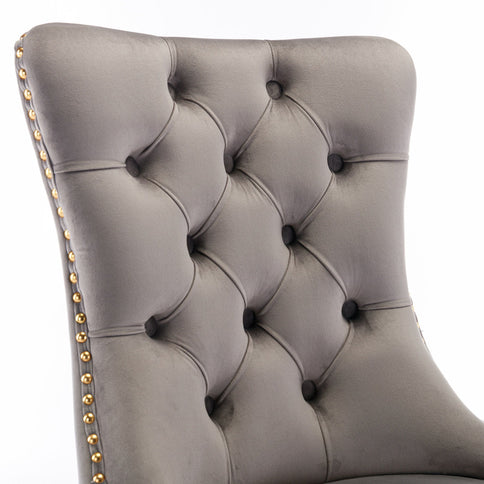 Nikki - Modern, High-End Tufted Dining Chair (Set of 2)