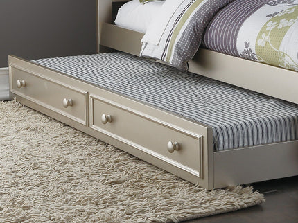 Contemporary Style Bed With Trundle