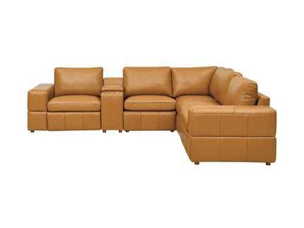 Upholstered Large Arms Sectional With Recliner Seats