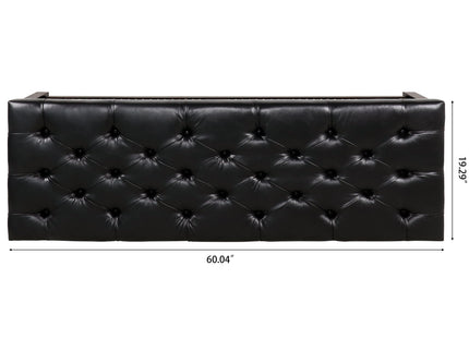 Bedroom End Of Bed Bench Tufted Upholstered End Of Bed Bench End Of Bed Entrance Shoe Bench With Nailhead Trim And Shelf Bedroom Upholstered Bench Living Room Shoe Rack Footstool