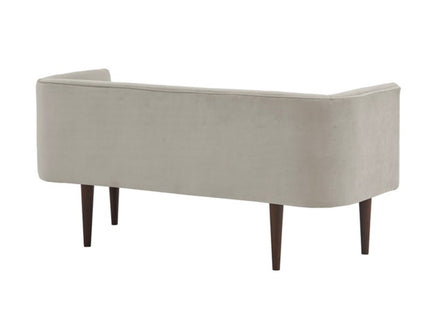 Farrah - Accent Bench With Low Back & Sides - Cream