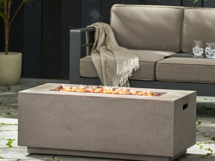 Contemporary Outdoor 40, 000 Btu Propane Fire Pit