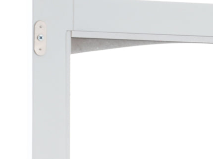 Tall Bathroom Storage Cabinet With Glass Doors, Free-Standing, Two Drawers, And Adjustable Shelves, Board, Painted Perfect For Displaying Your Favorite Items