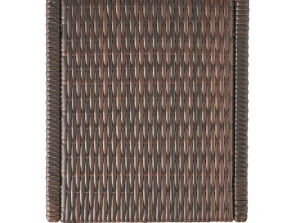 Bucharest - End Table C Shaped Side Table Rattan - Brown